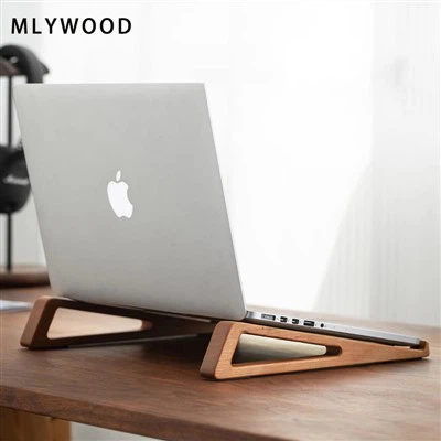 Дървена преносима стойка за лаптоп
